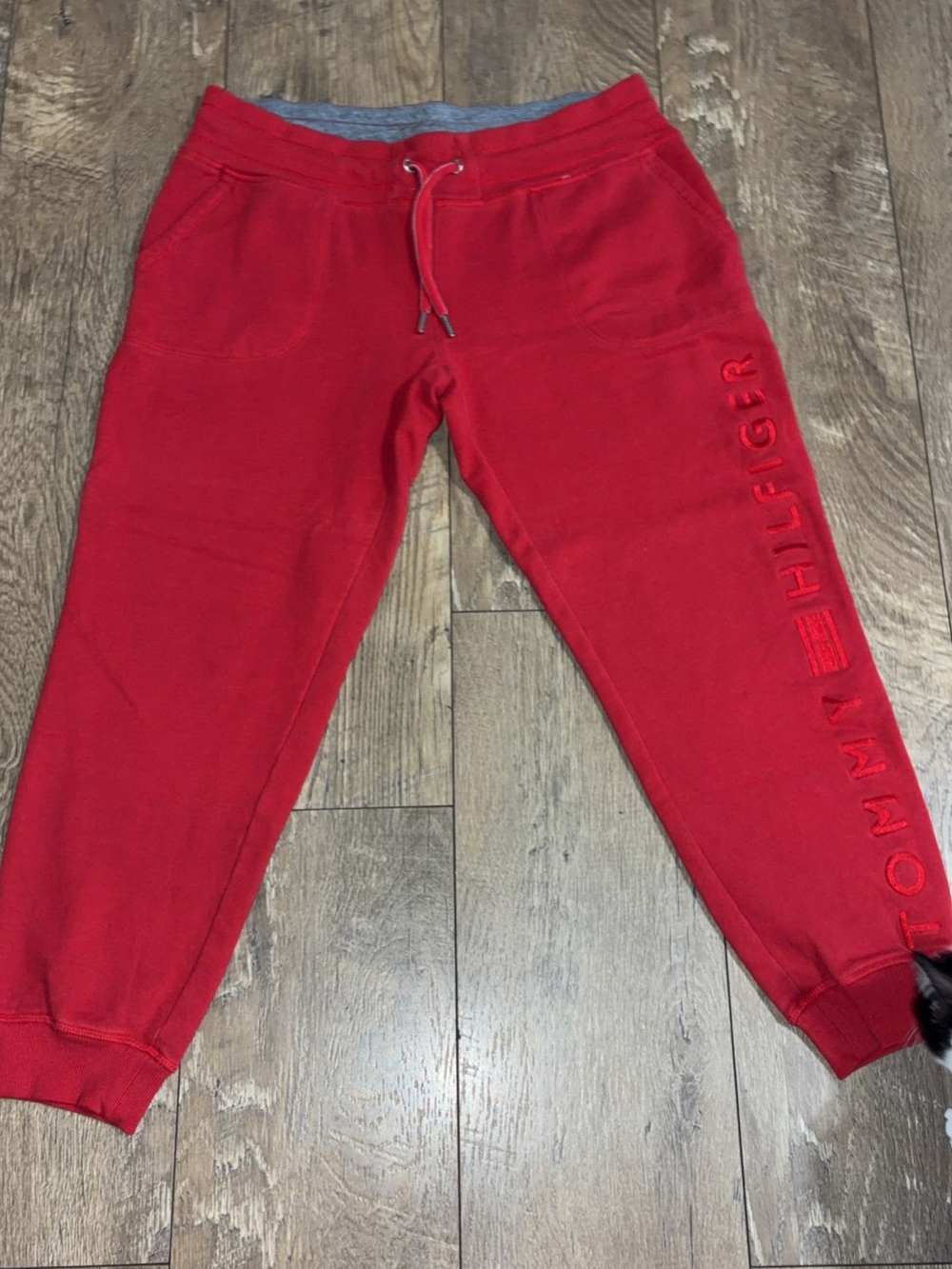 Tommy Hilfiger Red Women's Jogger Track Pants